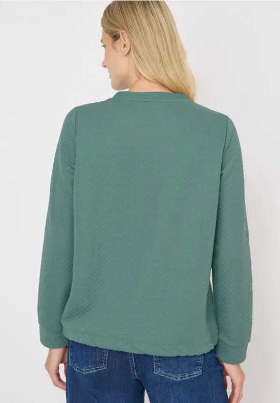 Sweater met textuur