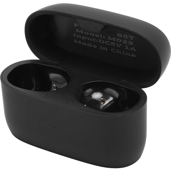Oplaadcase voor Elite 85t True Wireless Bluetooth Oordopjes USB C Snel Opladen Oordopjes Vervanging black