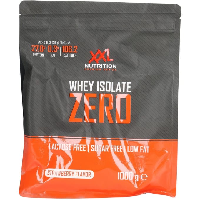 XXL Nutrition Whey Isolate Zero Aardbei 1000 gram