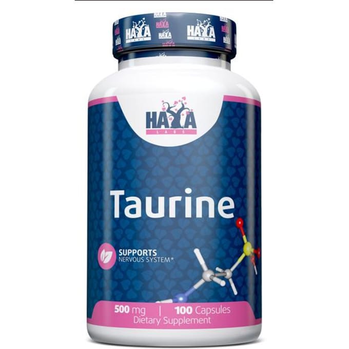 HAYA LABS Taurine 500 mg - 100 capsules