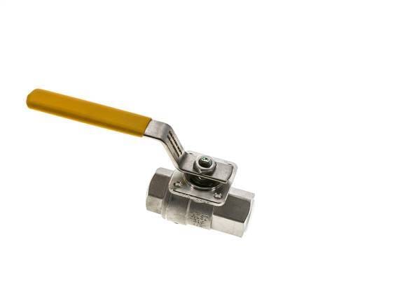 Rp 1/2 inch 2-Weg RVS Kogelkraan Zuurstof - BL2SH-AM-O2-012