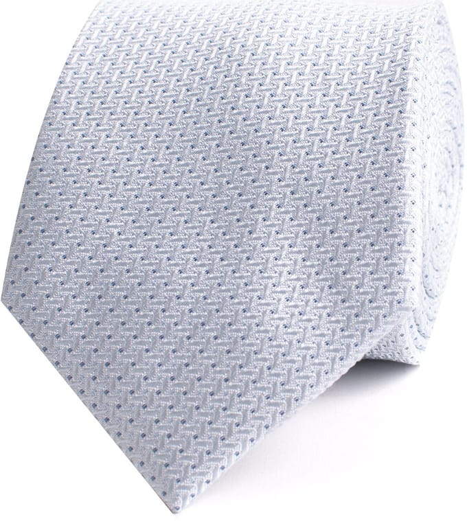 TRESANTI | ELIDE | Zijden stropdas rotan | Blauw