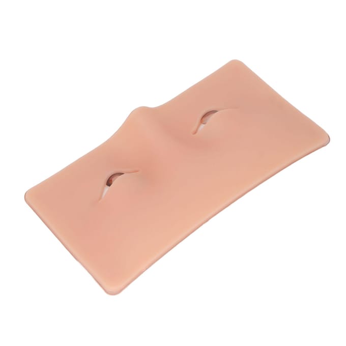 Planche d'entraînement au maquillage 3D en silicone pour débutants et beige