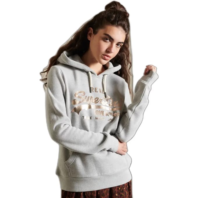 Dames sweatshirt met capuchon Superdry Vintage