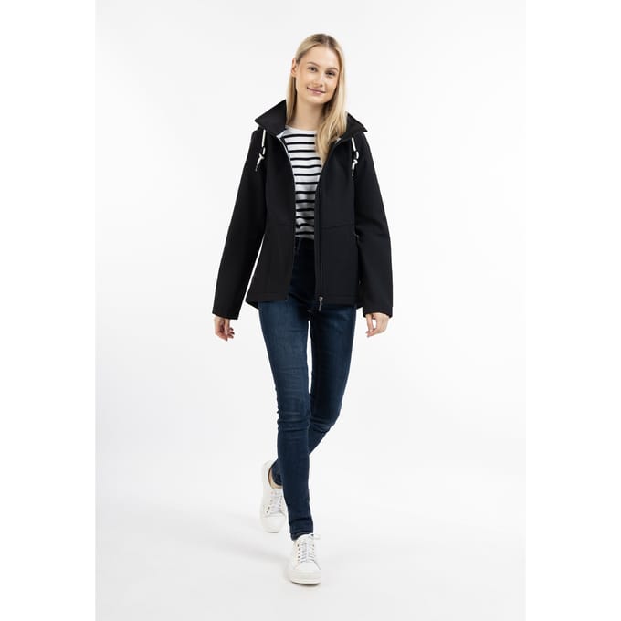 ICEBOUND softshell jas Dames zwart