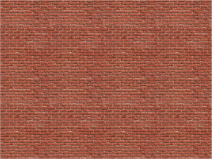 Fotobehang - Brick - simple design.
