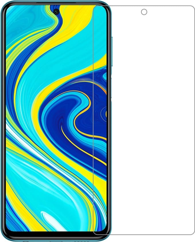 Screenprotector - Geschikt voor Xiaomi Redmi Note 9S - Extra Sterk - Gehard Glas - Beschermglas - Tempered Glass - Screen Protector