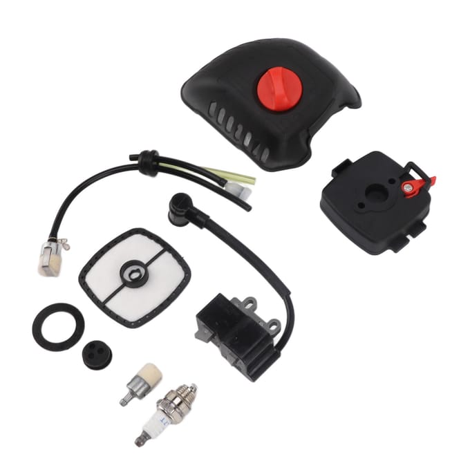 Grasmaaier Luchtfilterdeksel Kit Aluminium Luchtfilterdeksel Bougie Bobine voor A411000130