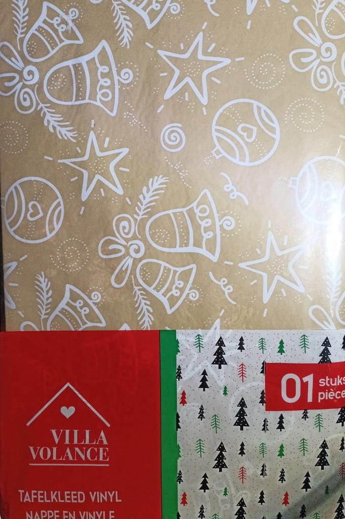 Villa Volance - Kerstmis - Tafelkleed - 200 x 140 cm