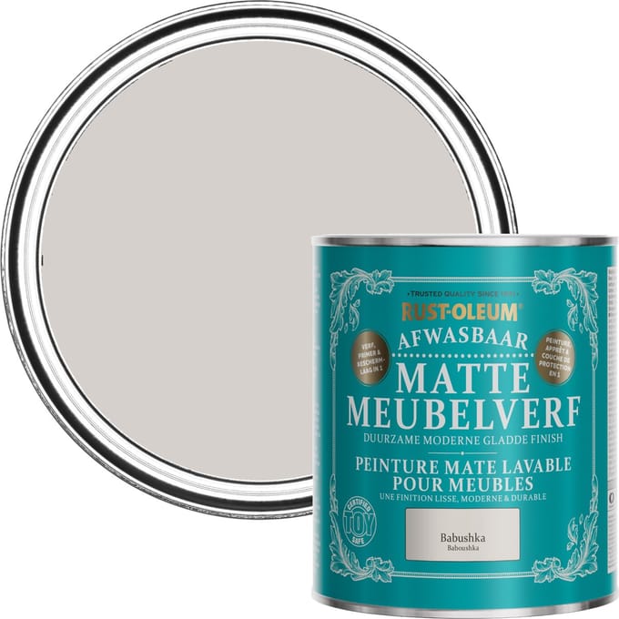 Rust-Oleum Paars Afwasbaar Matte Meubelverf - Babushka 750ml