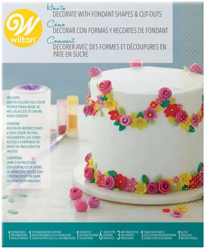 Wilton How To Fondant Decoraties Uitsteken en Decoreren Kit