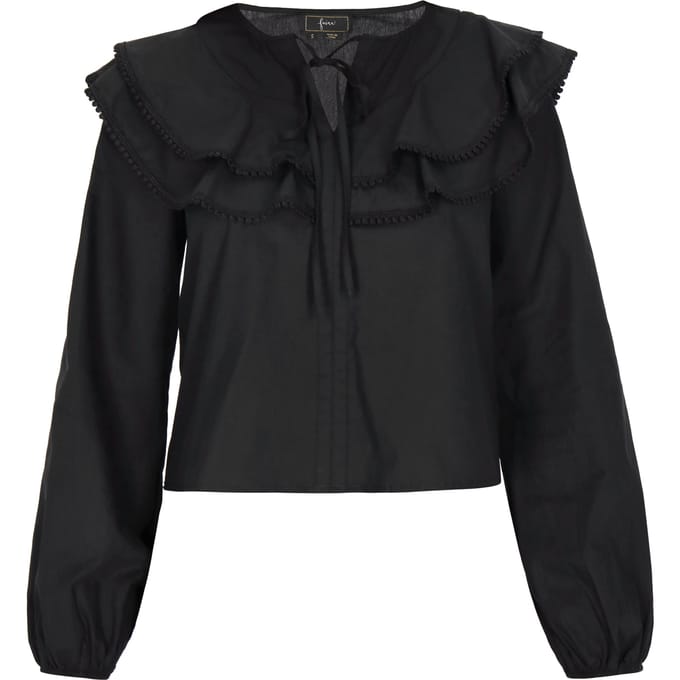 Faina Blouse Dames zwart