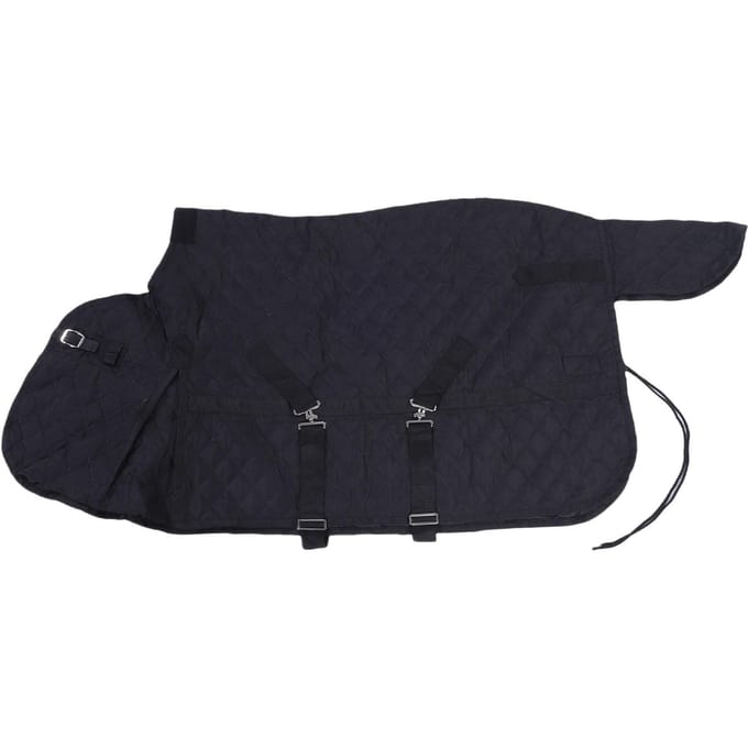 Couverture d'hiver pour cheval   Imperméable Respirante Couverture de soin pour cheval pour une utilisation toutes saisons Noir black