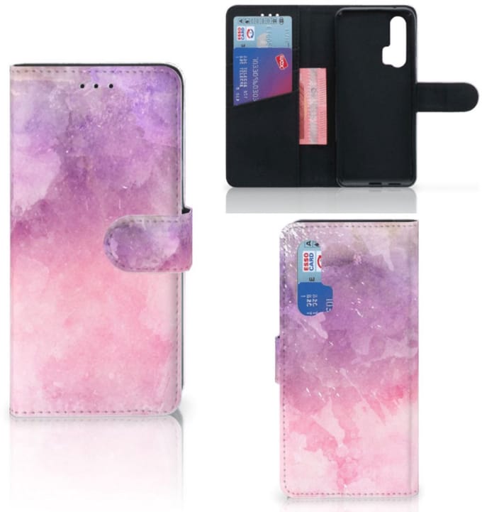Hoesje Honor 20 Pro Pink Purple Paint