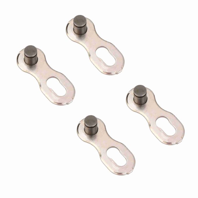 Connecteur de maillon de chaîne à dégagement rapide pour vélo robuste, 11 vitesses (argent) argenté