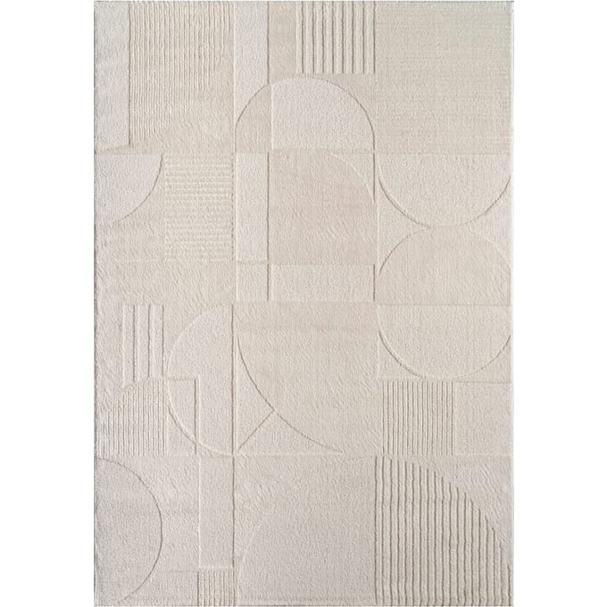 Modern tapijt Sumo crème 80x150 cm
