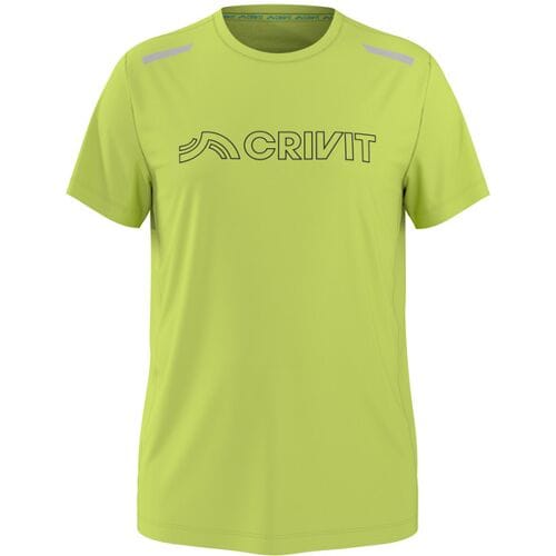 CRIVIT Heren sportshirt (Neongroen, S)