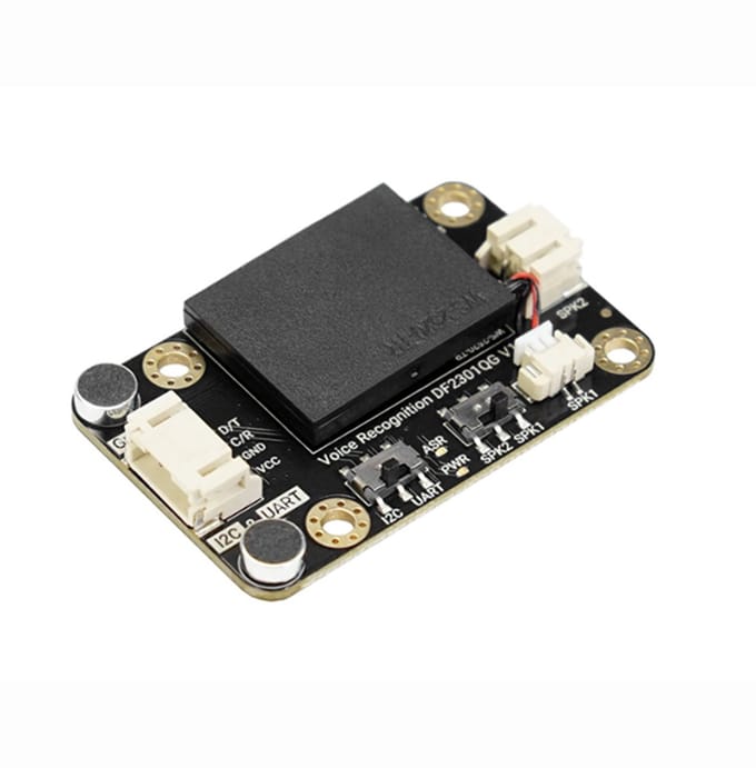 Gravity Offline Spraakherkenning Sensor – SEN0539 – Voor micro:bit, Arduino, ESP32 – I2C/UART SEN0539