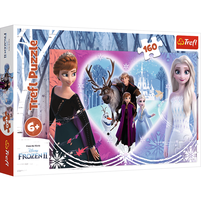 Trefl Puzzle - Frozen - Joyful moments (160 pieces) 2D Puzzels