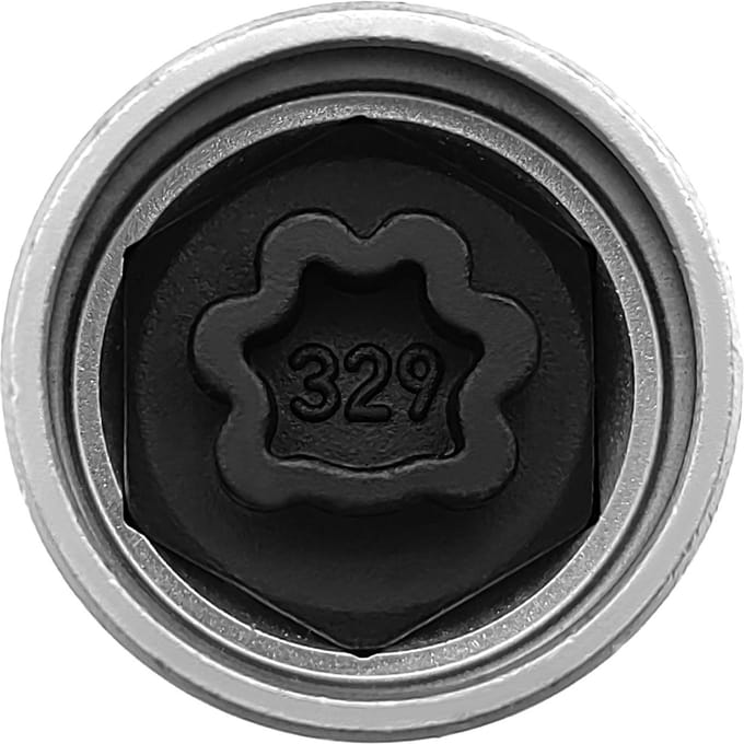 Remplacement pour clé de roue antivol Mercedes Benz Security Master 330 Douille à vis antivol 329