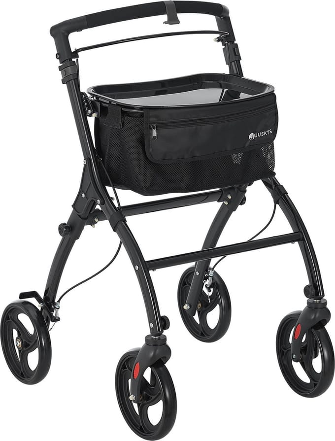 Aluminium Rollator Active - Zwart
