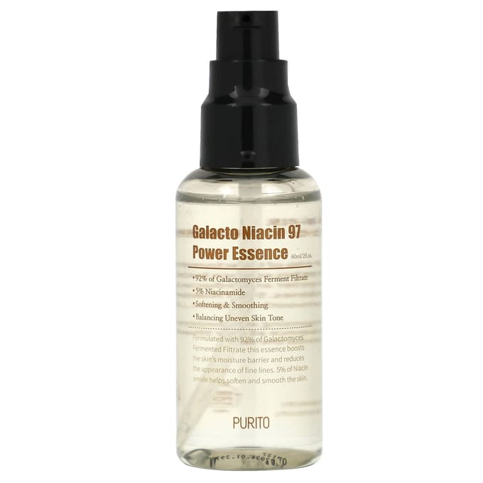 Purito, Galacto Niacin 97, Power Essence, 2 fl oz (60 ml) white