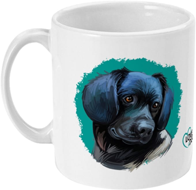 Mok Love Dogs Stabyhoun - Stabij, 325ml