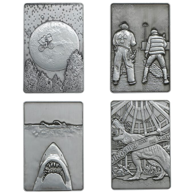 FaNaTtik E.T. - Ingot 4-Pack Collection Limited Edition Verzamelobject - Zilverkleurig