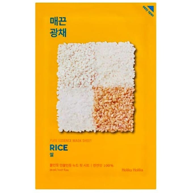 HOLIKA HOLIKA - Pure Essence Mask Sheet - 12 Types Rice
