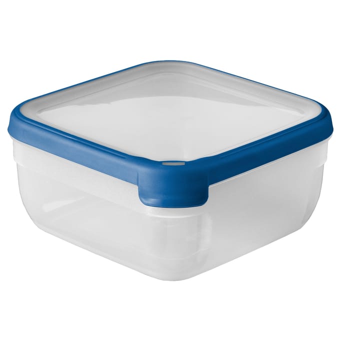 Grand Chef Eco - Vershouddoos - 2,5L - Transparant/Blauw