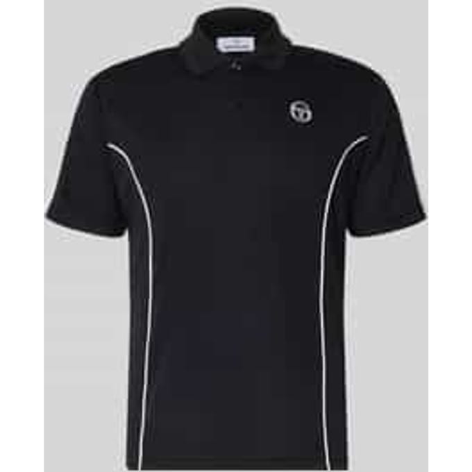 regular fit poloshirt met logo-stitching model 'EGEO'