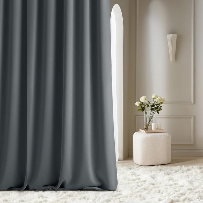 Gordijn Aura - Uniek design - 1 stuk - 140 x 230 cm - Mat polyester