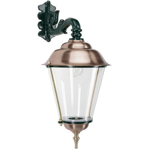 KS Verlichting Wandlamp - Monnickendam - Hang - E27 - L - Groen - Koper