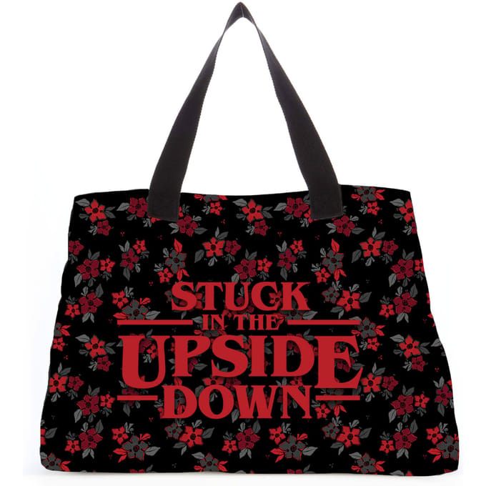 Stranger Things Stuck In The Upside Down Tote Bag