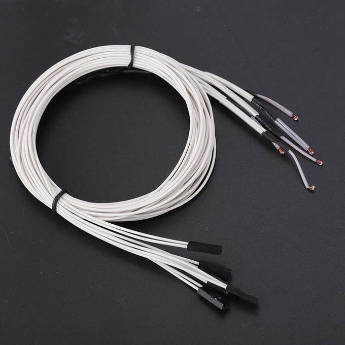 5PCS Accessoires Imprimante 3D Capteur de Température 100K 3950 Avec Thermistance à Terminal black