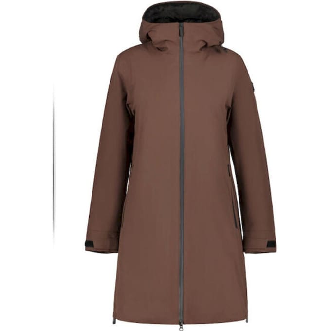 LUHTA ISKOLA Dames Parka - Donker Bruin - 42