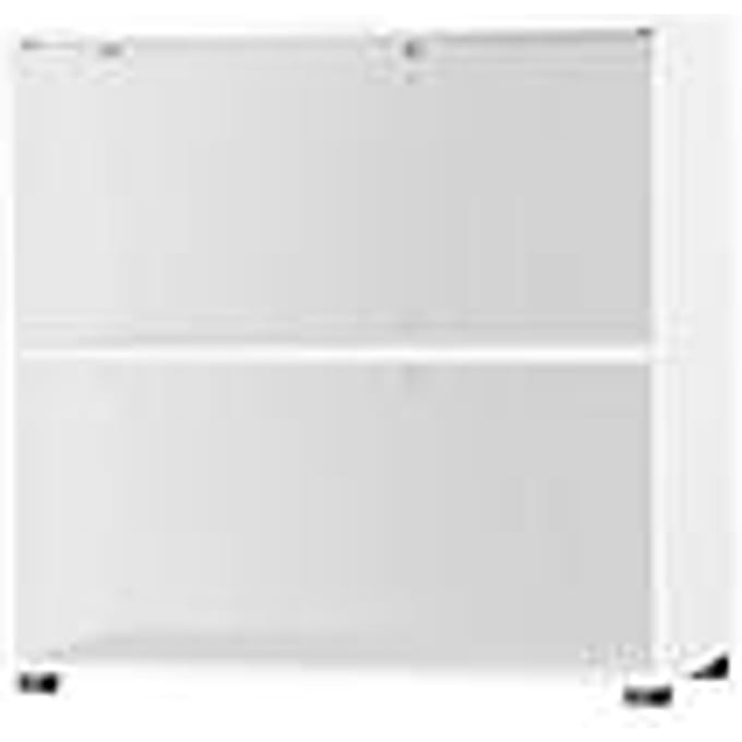 Schäfer Shop Select stellingkast, 2 OH, B 800 x D 420 x H 788 mm, wit