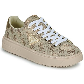 Guess Desena dames sneaker - Beige multi - Maat 37