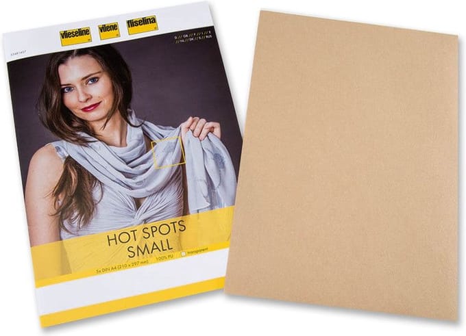 Vlieseline - Hot Spots Small op A4 formaat - 5 stuks per pakje.