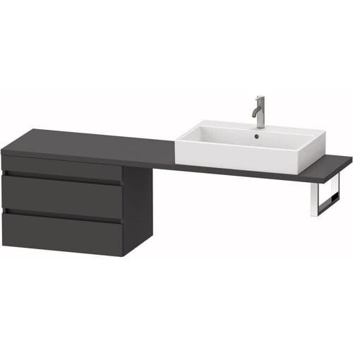 Duravit DuryStyle base cabinet 70 cm, with 2 drawers DS534801818