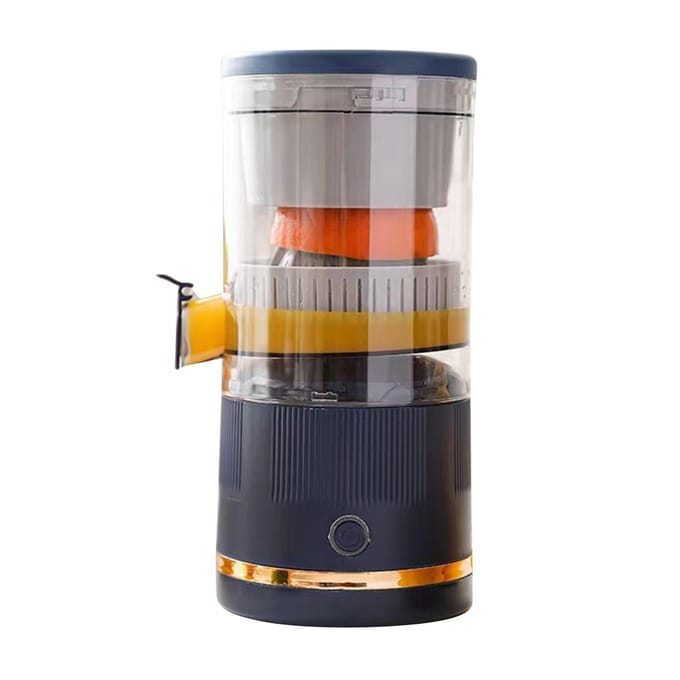 Draagbare multifunctionele sapcentrifuge, automatische sinaasappelpers blauw
