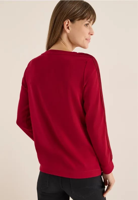 Shirt met gallonstrepen