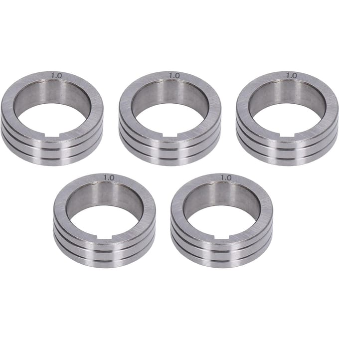 5 stuks Lasser Draadaanvoerrol 0,8-1,0 mm Groef Aanvoergidswiel voor BINZEL Lasmachine