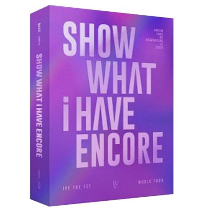 IVE - De 1e Wereldtournee [SHOW WHAT I HAVE - ENCORE] KiT only purple