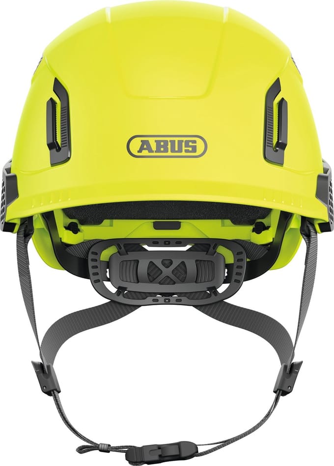 Industriële veiligheidshelm - ABUS - SPECTOR - Geel