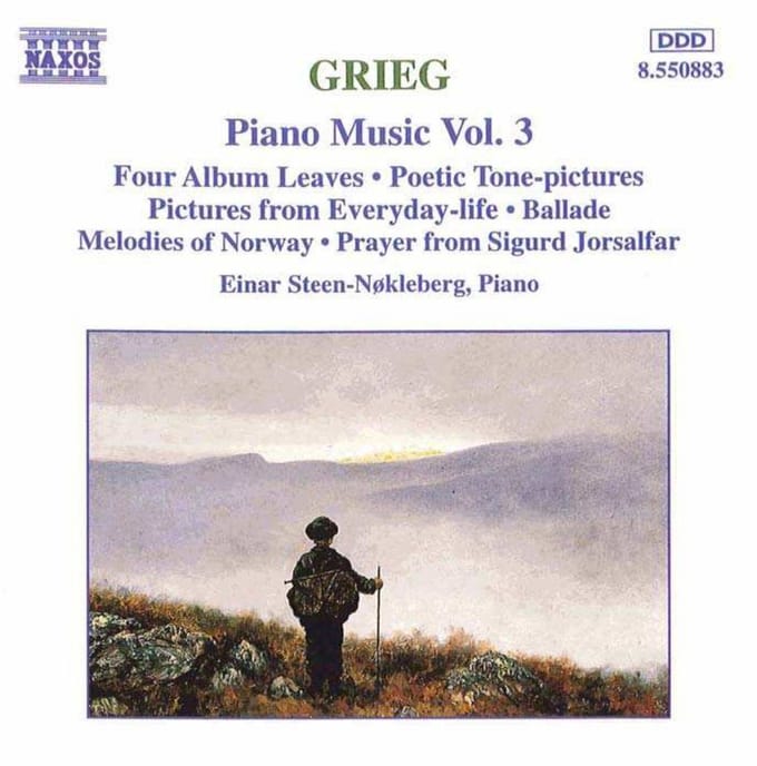 Einar Steen-Nokleberg - Grieg: Piano Music 3 (CD)