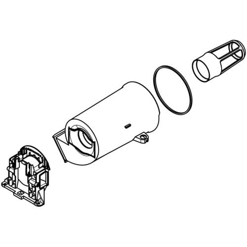 AEG stofhouder, hoofd-, 2198610053