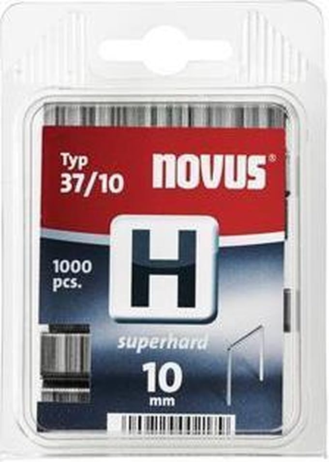 Novus Dundraad Nieten H 37/10MM - 1000 Stuks