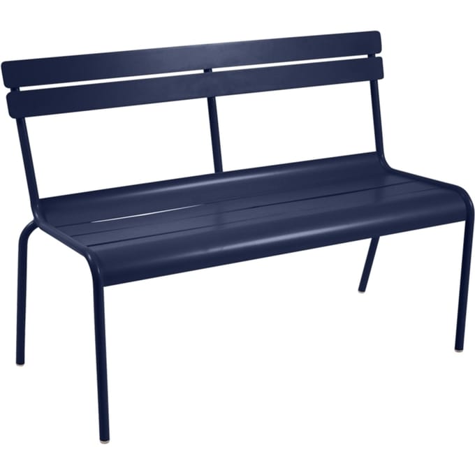 Fermob - LUXEMBOURG tuinbank met rugleuning - 92 abyssblauw