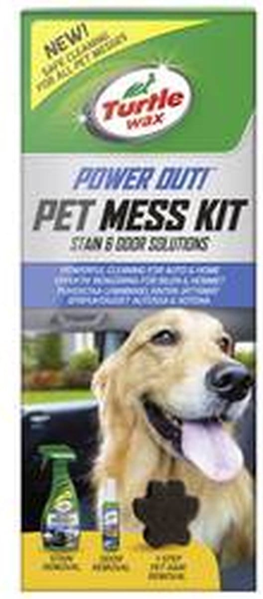 Turtle Wax Pet Mess Huisdier Haar en Geur verwijderaar kit